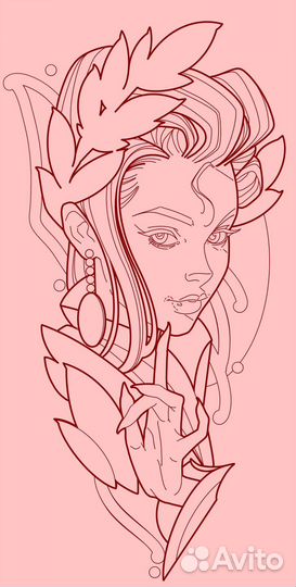 Татуировка (модельные условия)