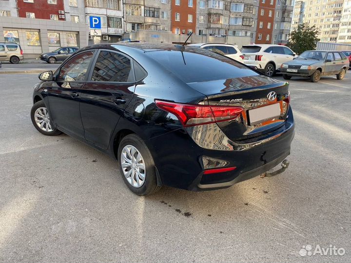 Hyundai Solaris 1.6 МТ, 2018, 109 000 км