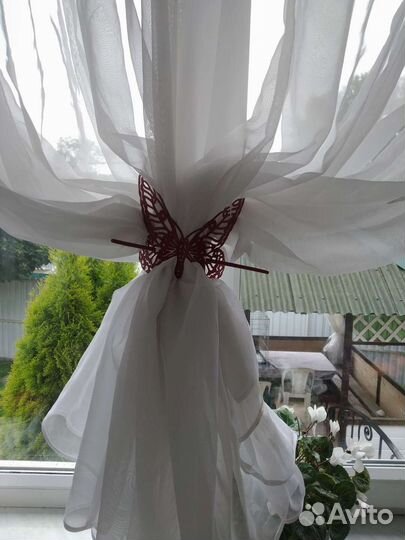 Заколка для штор Бабочка