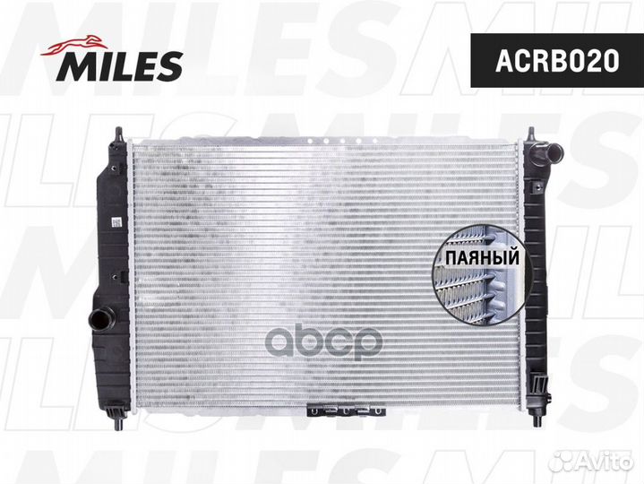 Радиатор miles chevrolet aveo 1.2/1.4 M/T 06- A