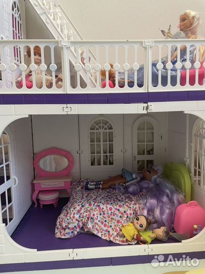 Домик кукольный для барби