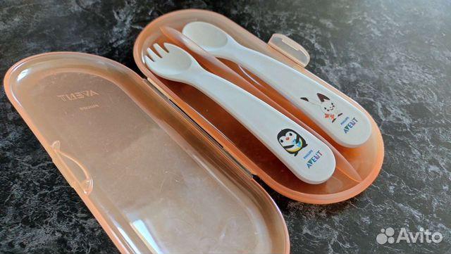 Philips avent вилка и ложка