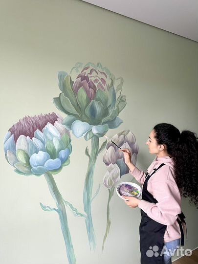 Роспись стен / графити оформление / художники