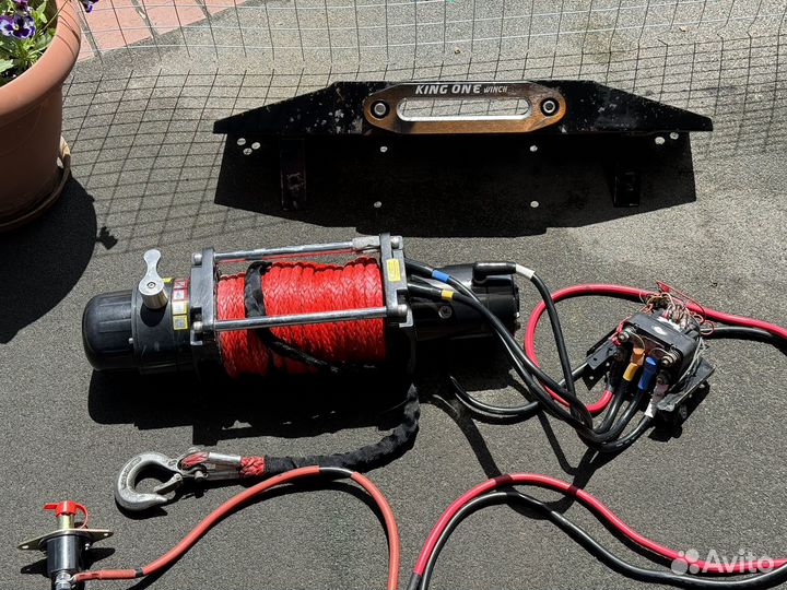 Лебедка автомобильная king one winch orca 13.0