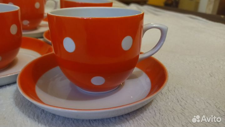 Чайная пара фарфор СССР