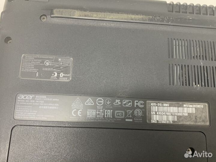 Ноутбук acer