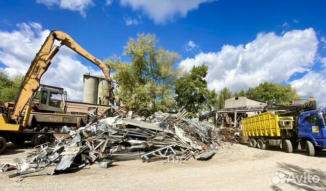 Прием металлолома. Скупка лома с вывозом. Резка в Москве | Услуги | Авито
