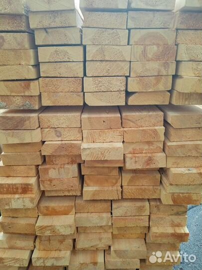 Доска обрезная сосна