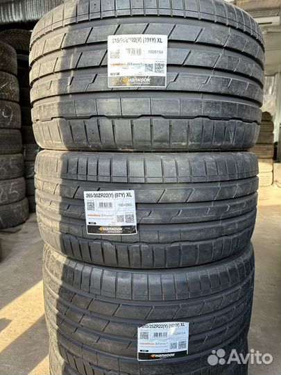 Hankook Ventus S1 Evo3 SUV K127A 265/30 R22 и 315/25 R22 101Y