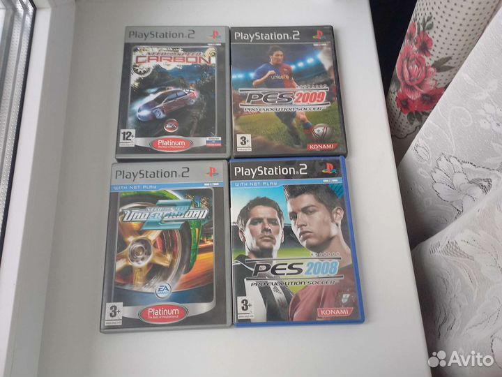 Диски на sony playstation 2