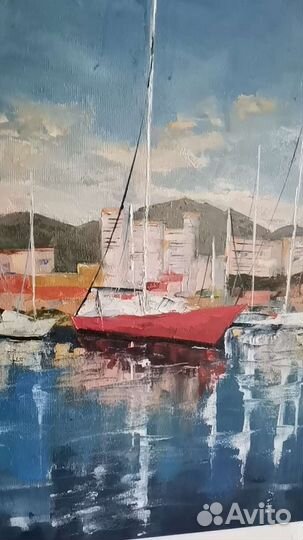 Картина маслом пейзаж