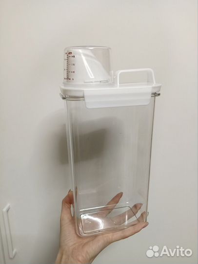 Контейнер для стирального порошка 2300мл новый