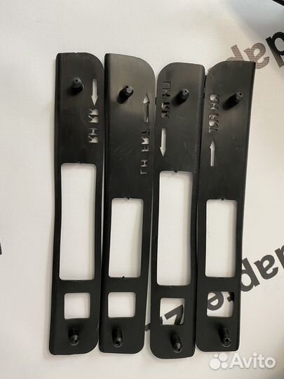 Поперечные рейлинги Toyota RAV4 19-22. Металл