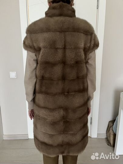 Норковая жилетка XS