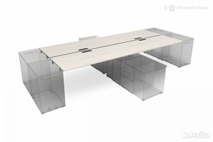 Стол-бенч для крепления к тумбам Gloss сбчт.989