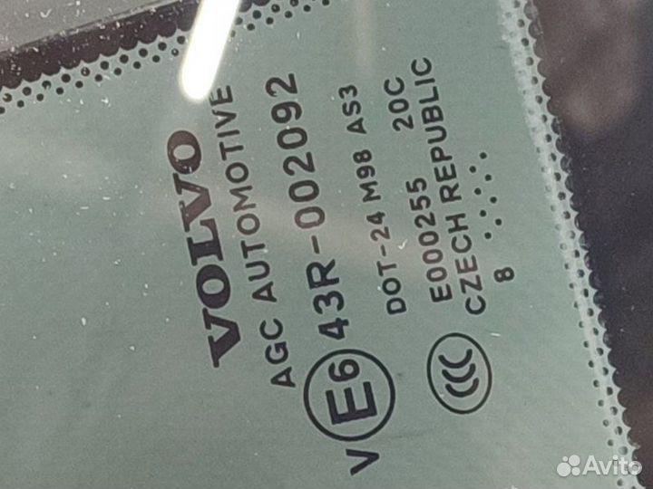 Форточка двери задняя правая Volvo Xc90 L A2 2.0