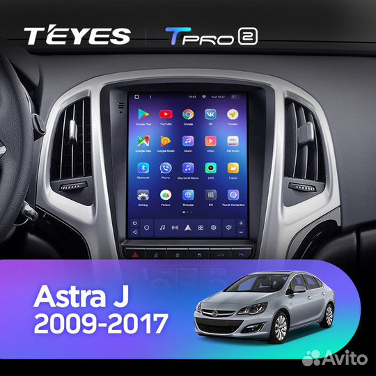 Новая Teyes Tpro 2 Tesla Opel Astra J