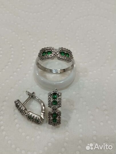 Комплект, серебро