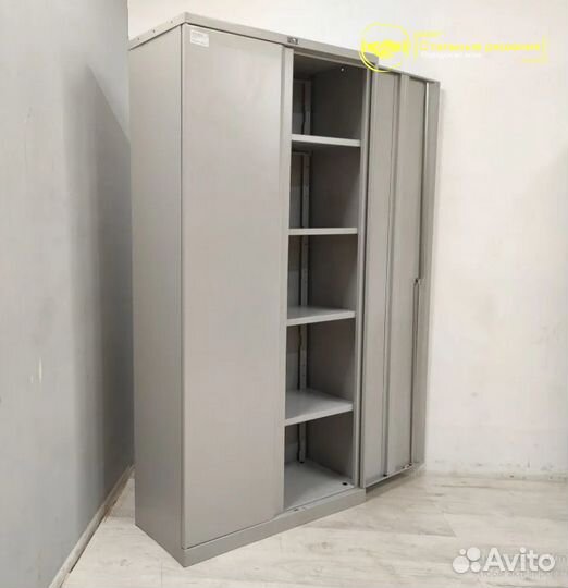 Шкаф металлический архивный с полками