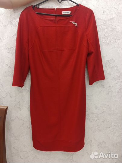 Платье женское 46 шерсть