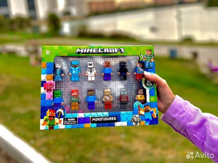 Lego minecraft фигурки