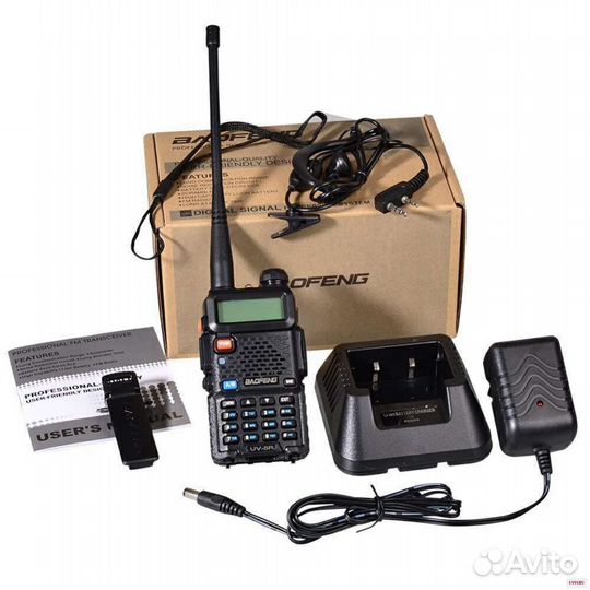 Радиостанция (рация) Baofeng UV-5R, оригинал