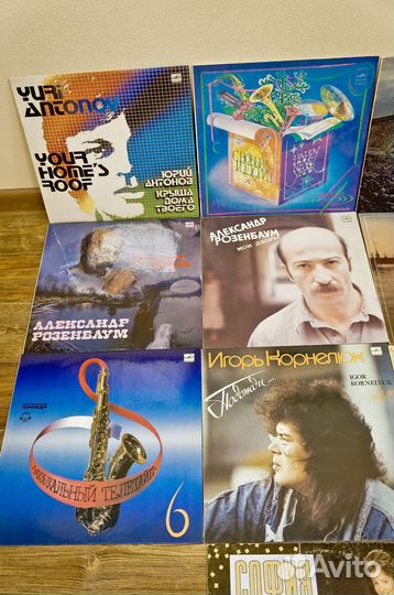 Советские пластинки для проигрывателя