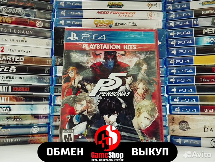 Persona 5 PS 4 Новая