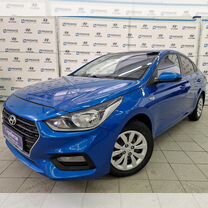 Hyundai Solaris 1.6 AT, 2018, 140 000 км, с пробегом, цена 1 390 000 руб.