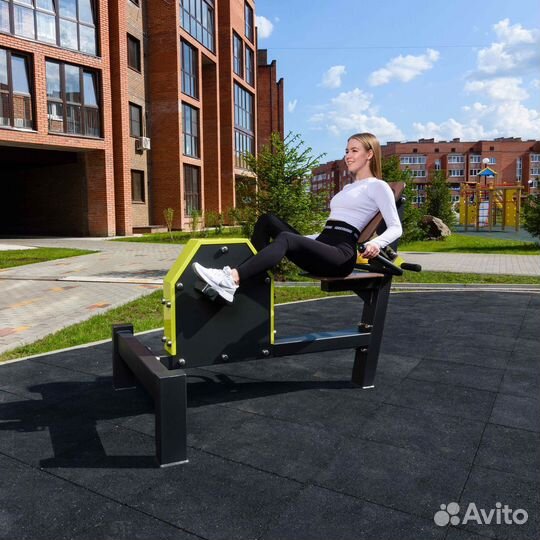 Уличный Велотренажер горизонтальный Cardio-1901