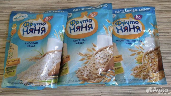 Детские каши Фрутоняня
