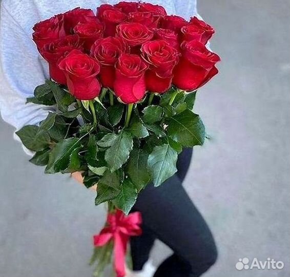 Длинные высокие розы 110 150 160 180 200 см