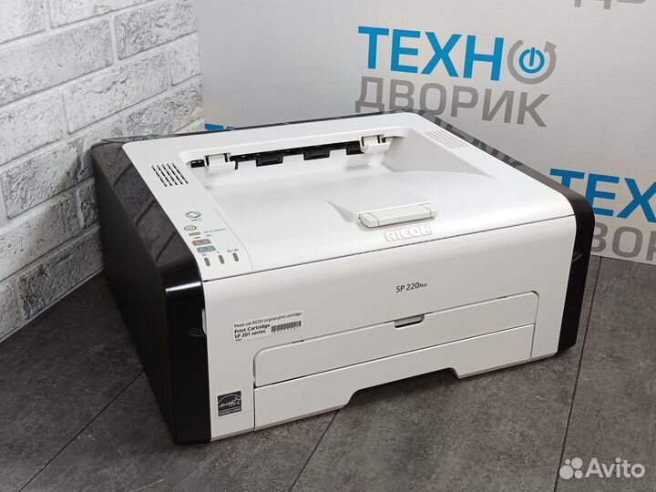 Принтер лазерный ч/б Ricoh SP 220Nw