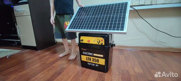 40 км Электропастух на солнечных батареях