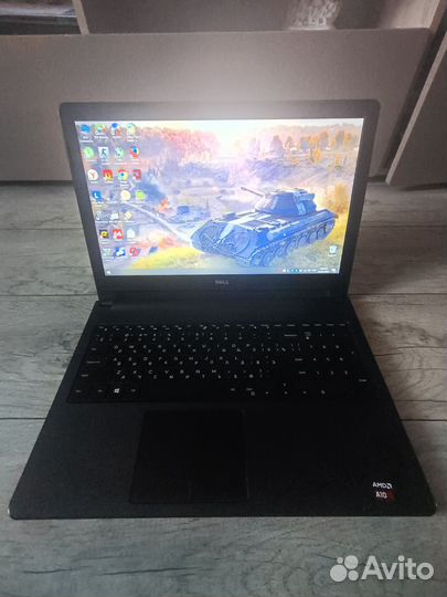 Мощный ноутбук 4+6 ядер,12 озу,ssd+hdd,2 video