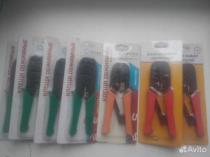 Инструмент для обжима RJ45 / RJ12 / RJ11 / F и BNC