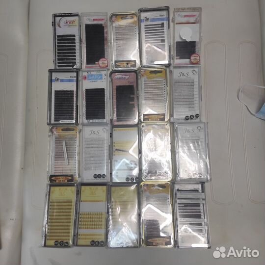 Ресницы для наращивания, остатки+ нужности