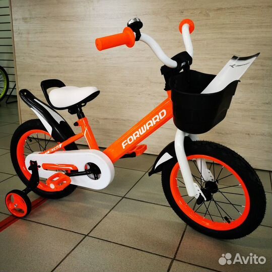 Велосипед forward nitro 14 (2021) оранжевый