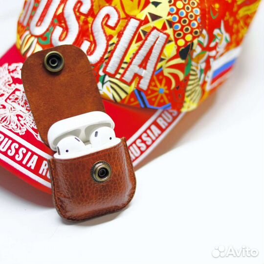 Airpods и Airpods Pro чехлы из кожи