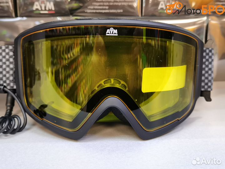 Очки снегоходные с магнитной линзой и подогревом A