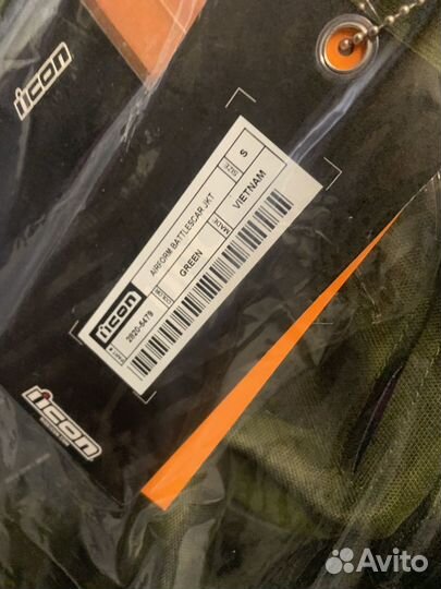 Мотокуртка icon airform battlescar jacket