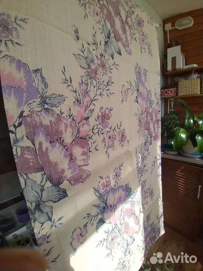 Шторы льняные новые