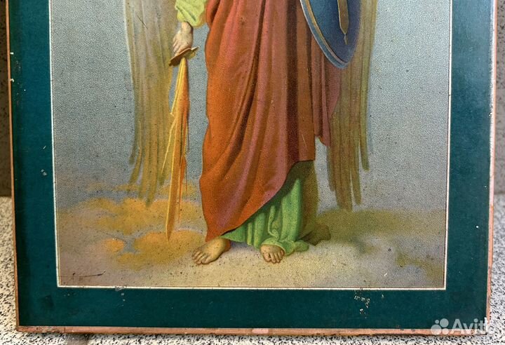 Икона Архангел Михаил Накатка Состояние