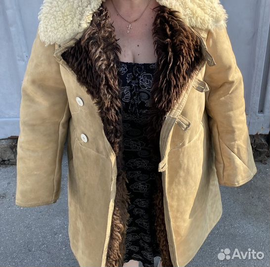 Тулуп из овчины СССР 2