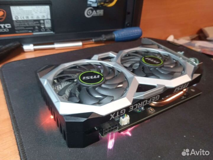 Видеокарта msi GTX1660 super 6GB ventus XS OC