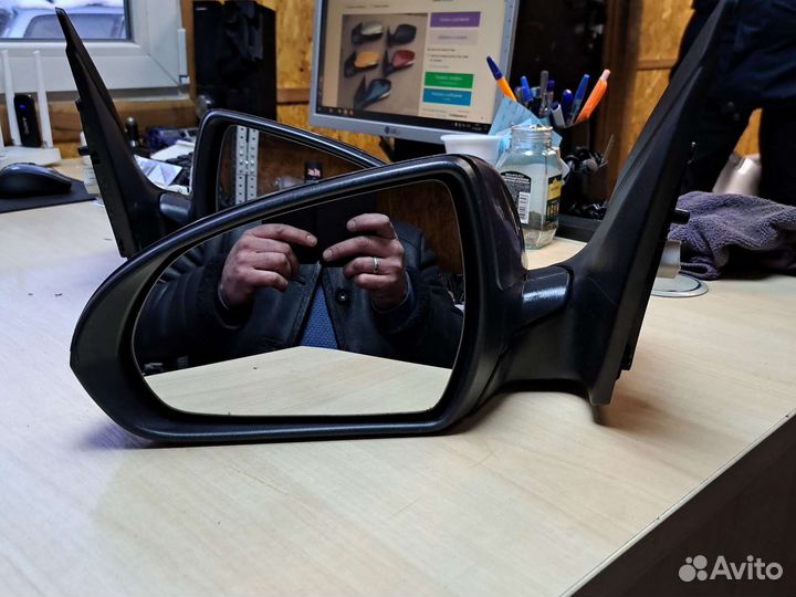 Зеркало hyundai солярис 2