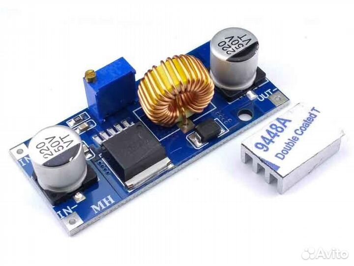 Понижающий DC-DC 5А модуль на XL4015