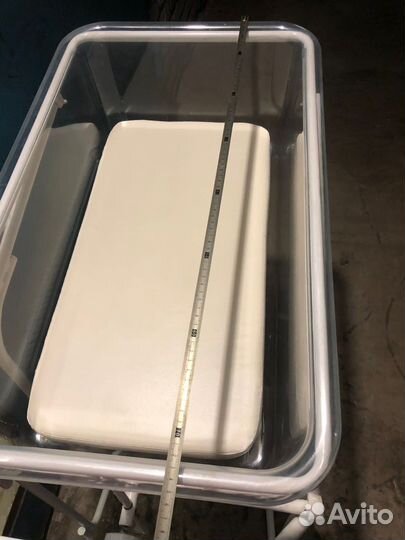 Кроватка медицинская с матрасиком