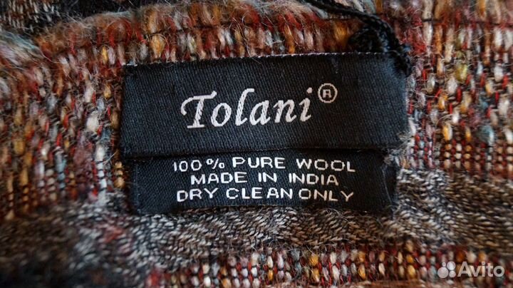 Палантин чистая шерсть