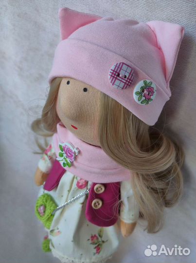 Кукла ручной работы 28 см